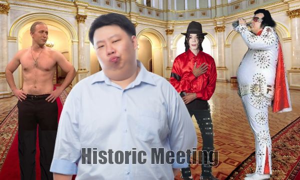 Putin, Jinping, Michael and Elvis are expected to make statements.